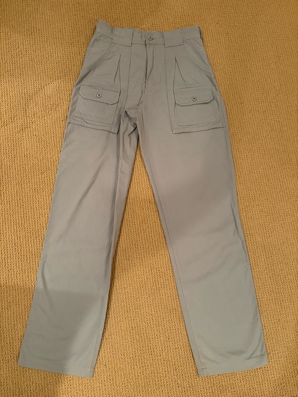 Cabelas women’s 7 pocket hiker pants size 4 Light Blue